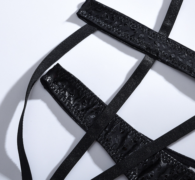 Chaima Noir Lingerie Sett (5)