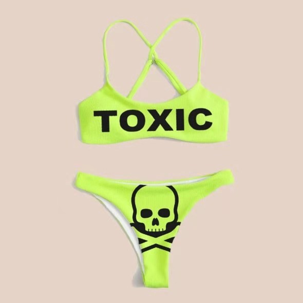 Toxic Skull Bikini