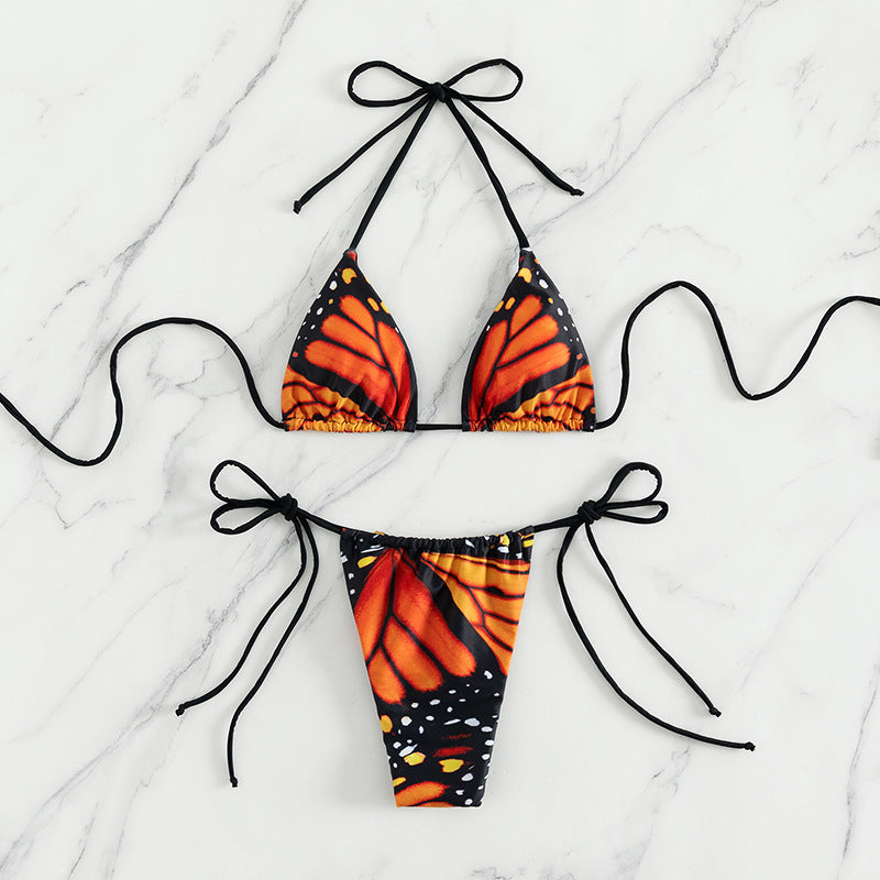 Sommerfugl Bikini Rød
